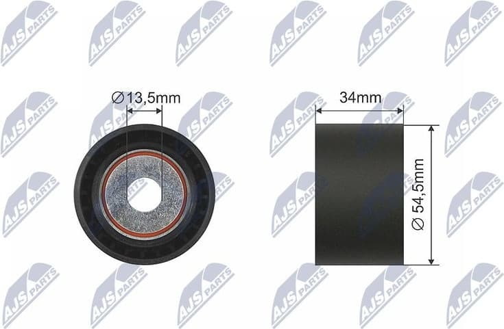 Deflection Pulley/Guide Pulley, V-belt RNK-ME-026