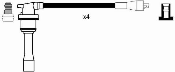 Ignition Cable Kit RC-HD409 - image 2