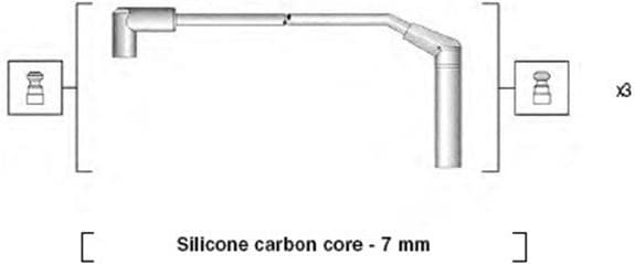 Ignition Cable Kit 941365090932