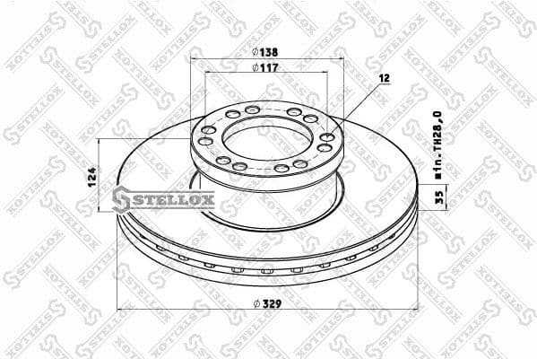 Brake Disc 85-00757-SX