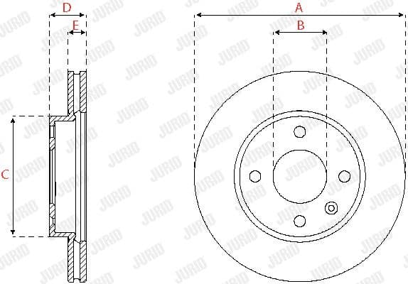 Brake Disc COAT+ 563252JC - image 2