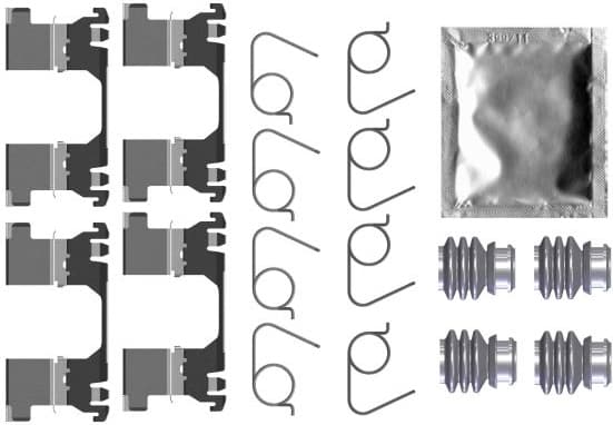 Accessory Kit, disc brake pad 82552600