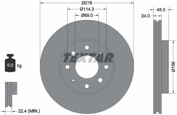 Brake Disc 92110500