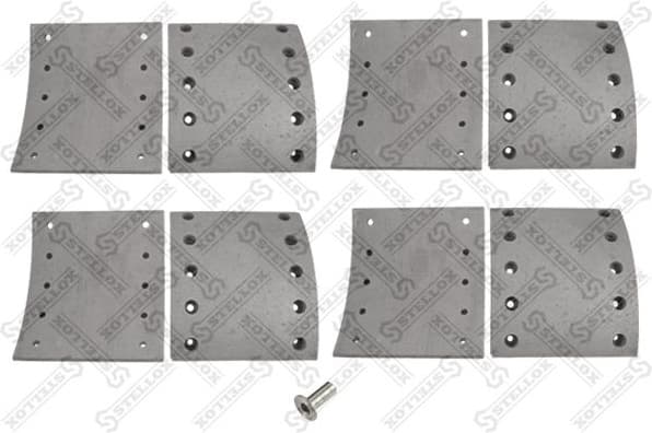 Brake Lining Kit, drum brake 85-00902-SX