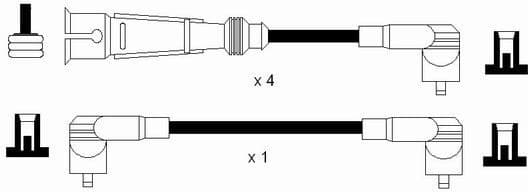 Ignition Cable Kit RC-VW216 - image 2