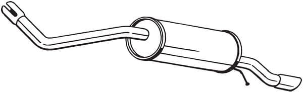 Rear Muffler 233-569