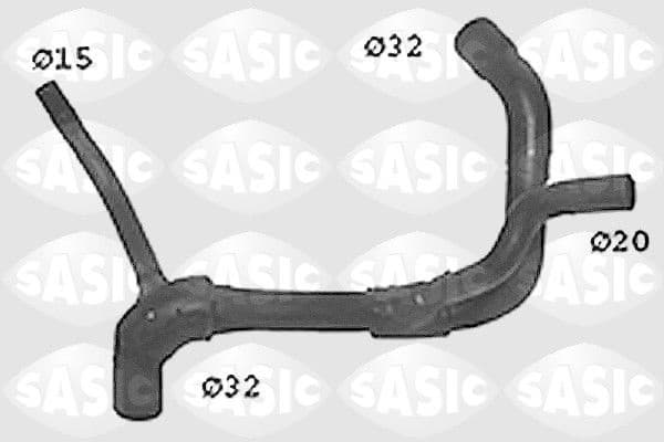 Radiator Hose SWH6655