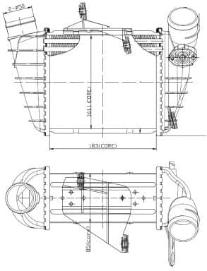 Charge Air Cooler 309073