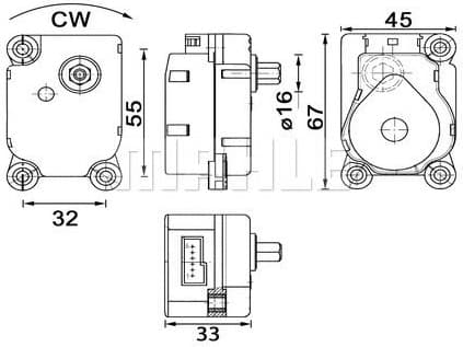 Actuator, blending flap BEHR *** PREMIUM LINE *** AA 19 000P - image 2