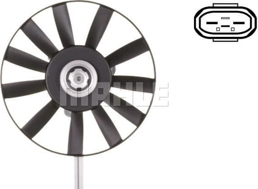 Fan, engine cooling BEHR CFF 12 000S