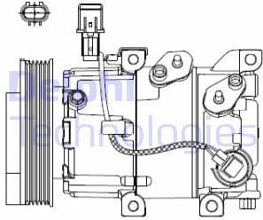 Compressor, air conditioning CS20518