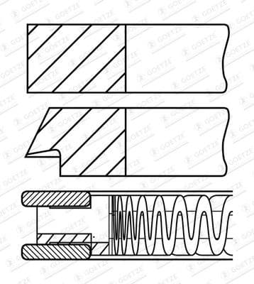 Piston Ring Set 08-448800-00