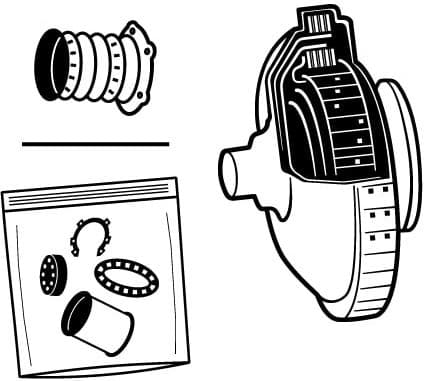 Clutch Kit DWC DUALCLUTCH KIT 855201