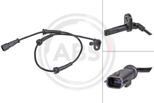 Sensor, wheel speed 31959