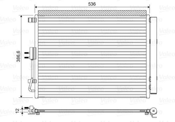 Condenser, air conditioning 822598