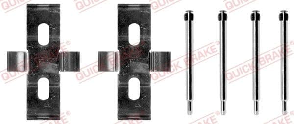 Accessory Kit, disc brake pad 109-1007