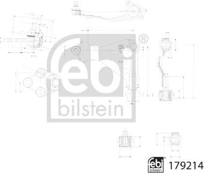 Control/Trailing Arm, wheel suspension 179214 - image 2