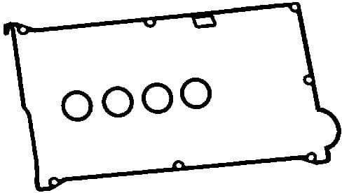 Gasket Set, cylinder head cover RK3372