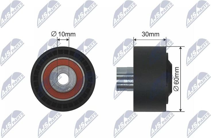 Tensioner Pulley, V-belt RNK-CT-040