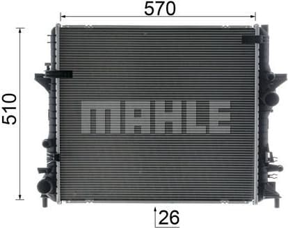 Radiator, engine cooling BEHR *** PREMIUM LINE *** CR 1929 000P - image 10