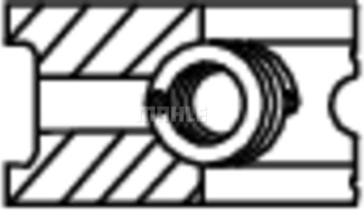 Piston Ring Set 029 78 N0 - image 3