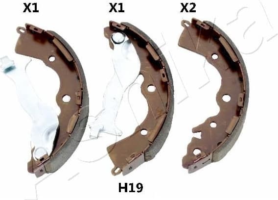 Brake Shoe Set 55-0H-H19