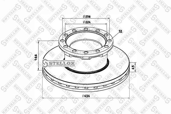 Brake Disc 85-00792-SX