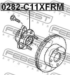 Wheel Hub 0282-C11XFRM - image 2