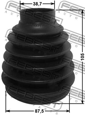 Bellow, drive shaft 2517-C5II - image 2