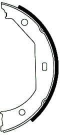 Brake Shoe Set, parking brake 91049300