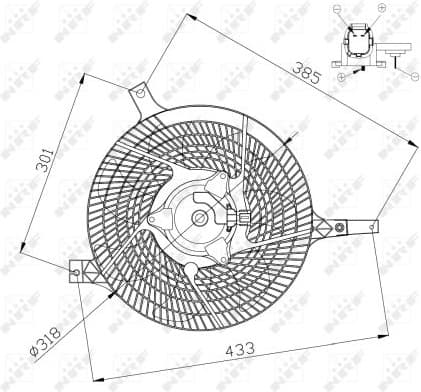 Fan, engine cooling 47572