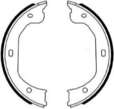 Brake Shoe Set, parking brake 91087000