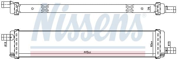Radiator, engine cooling 606792