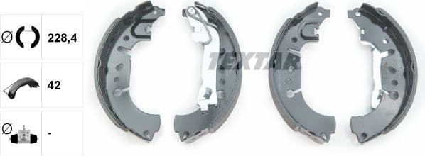 Brake Shoe Set 91081500