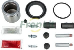 Brake caliper piston+kit+caliper guide pins 757482