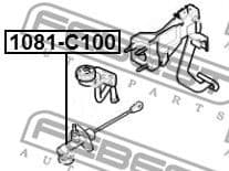Master Cylinder, clutch 1081-C100 - image 2