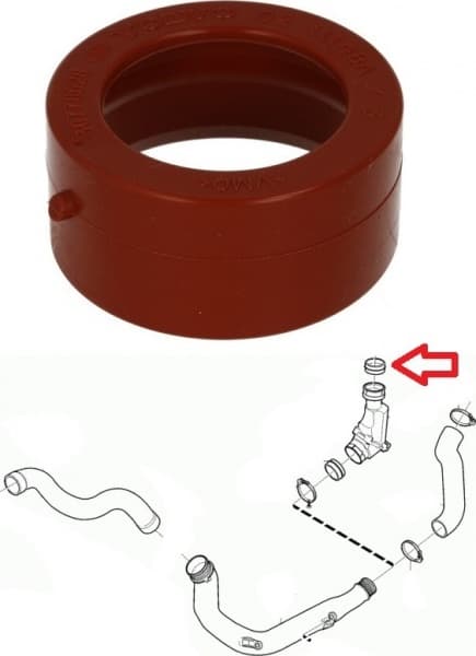 Gasket turbocharger 786.460