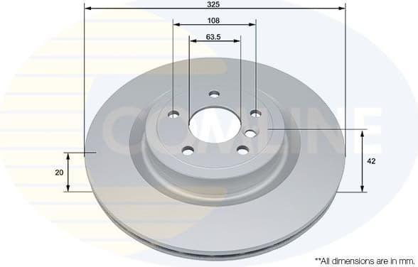 Brake Disc COATED ADC4065V