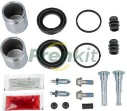 Brake caliper piston+kit+caliper guide pins 743222