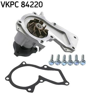 Water Pump, engine cooling VKPC84220 - image 2