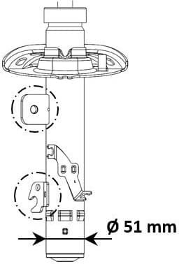 Shock Absorber Excel-G 3338055