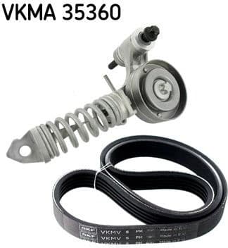 V-ribbed Belt Set VKMA35360