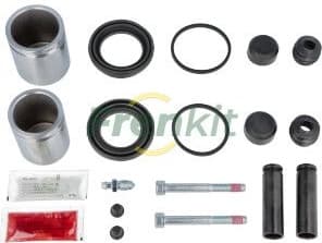 Brake caliper piston+kit+caliper guide pins 746294