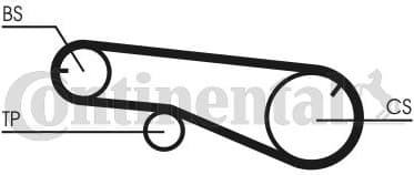 Timing Belt CT1109 - image 2