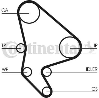 Timing Belt CT1063 - image 4