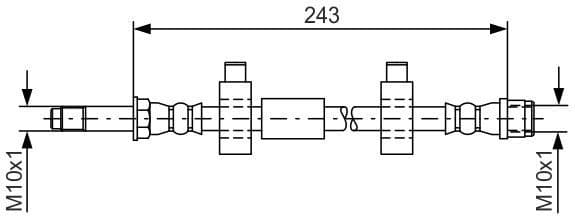 Brake Hose 1 987 476 320