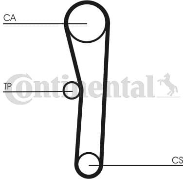 Timing Belt CT1008 - image 4