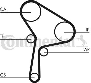 Water Pump & Timing Belt Kit CT1025WP2 - image 2