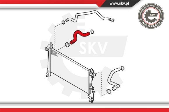 Radiator Hose 24SKV227 - image 4
