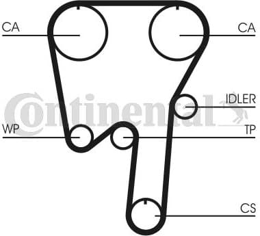 Timing Belt CT982 - image 3